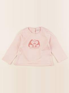 Seconde main-Fille-T-shirt, sous pull-Tee-shirt - 12 mois