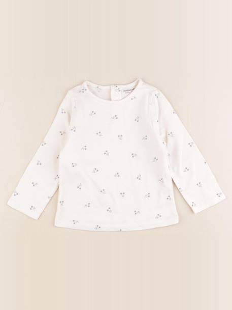 Tee-shirt - 9 mois Beige, vert 1 - vertbaudet enfant 