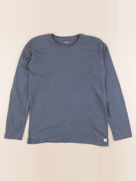 Tee-shirt - 12 ans Bleu 1 - vertbaudet enfant 