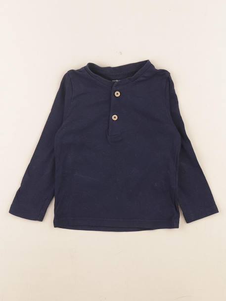 Tee-shirt - 18 mois Bleu 1 - vertbaudet enfant 