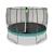 Trampoline allure premium ø366cm Noir+Vert 12 - vertbaudet enfant 