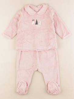 Pyjama velours - 9 mois  - vertbaudet enfant