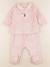 Pyjama velours - 9 mois Rose 1 - vertbaudet enfant 