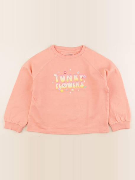 Sweat - 6 ans Rose 1 - vertbaudet enfant 