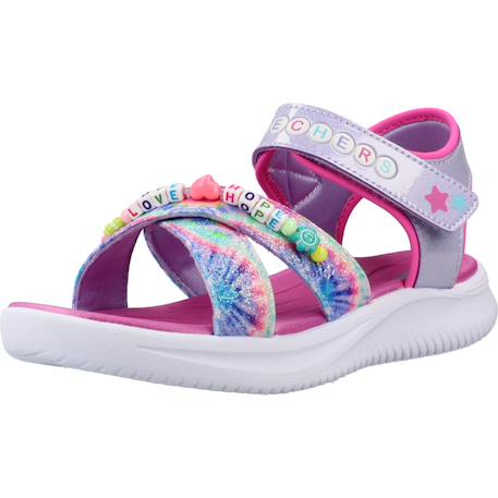 Sandales enfant fille Rose pkmt+Violet lvmt 10 - vertbaudet enfant 