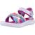 Sandales enfant fille Rose pkmt+Violet lvmt 10 - vertbaudet enfant 