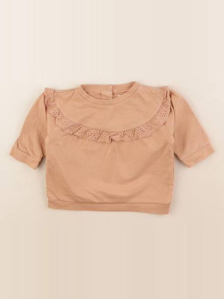 Sweat - 6 mois Orange 1 - vertbaudet enfant 