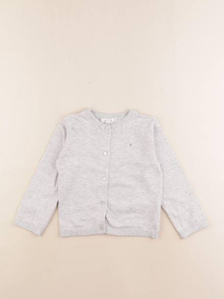 Gilet - 3 ans Gris 1 - vertbaudet enfant 