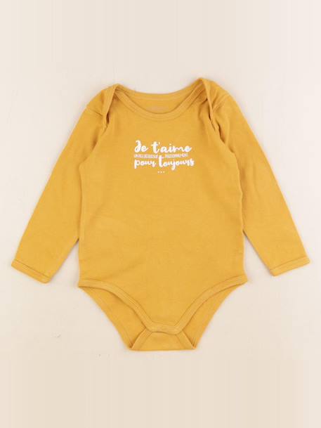 Body - 24 mois Jaune 1 - vertbaudet enfant 