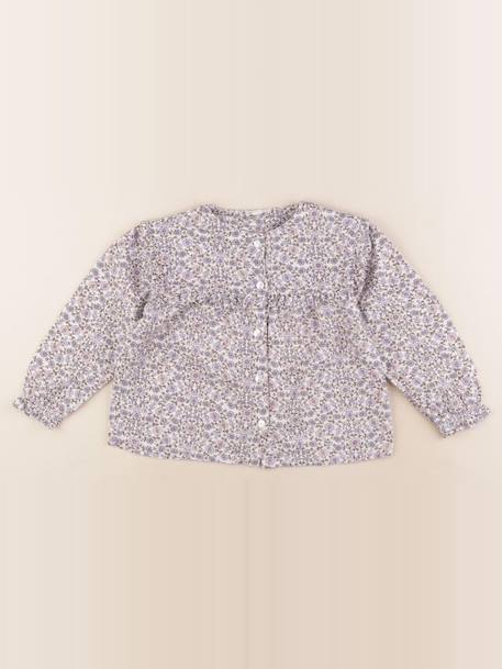 Blouse - 4 ans Violet 1 - vertbaudet enfant 