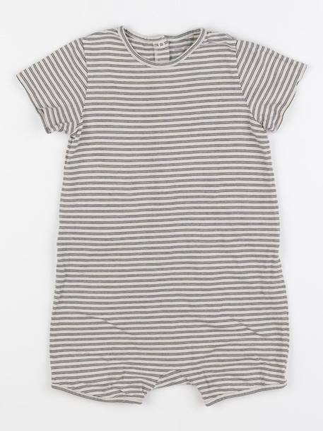 Pyjama coton - 36 mois Beige 1 - vertbaudet enfant 