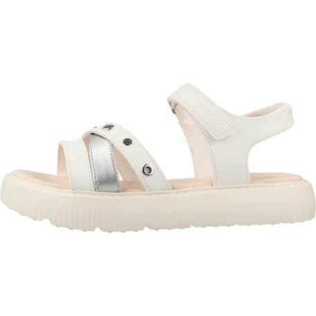 Sandales fille modèle j sandal kodette gir Blanc c1000 2 - vertbaudet enfant 