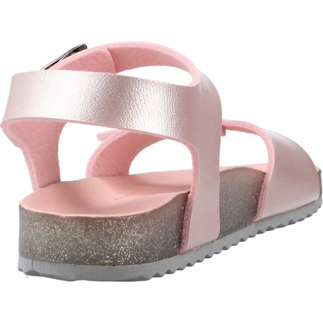 Sandales à brides Argent rose+Rose c0514 9 - vertbaudet enfant 