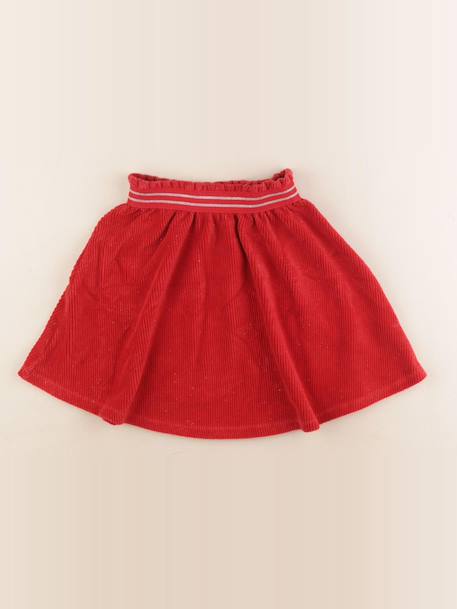 Jupe - 8 ans Rouge, argent 1 - vertbaudet enfant 