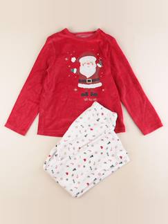 Pyjama velours - 10 ans  - vertbaudet enfant