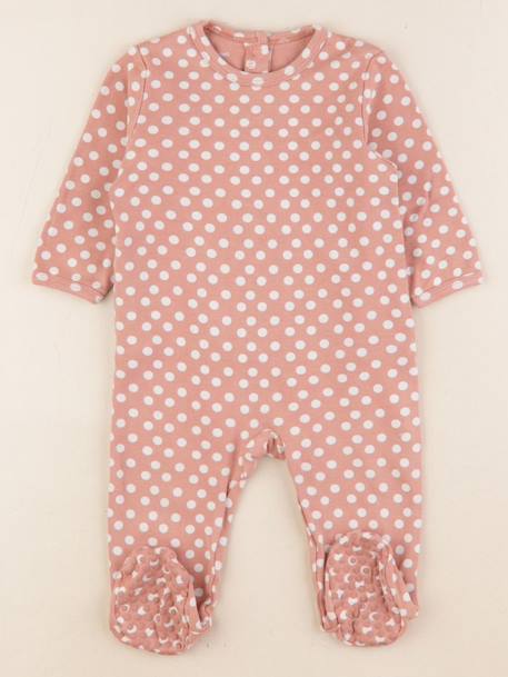 Pyjama coton - 9 mois Rose 1 - vertbaudet enfant 