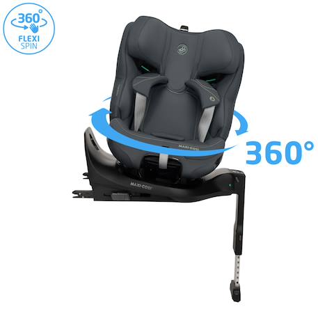 Maxi-cosi siège auto évolutif et rotatif emerald 360 plus Authentic graphite+Authentic truffle 2 - vertbaudet enfant 