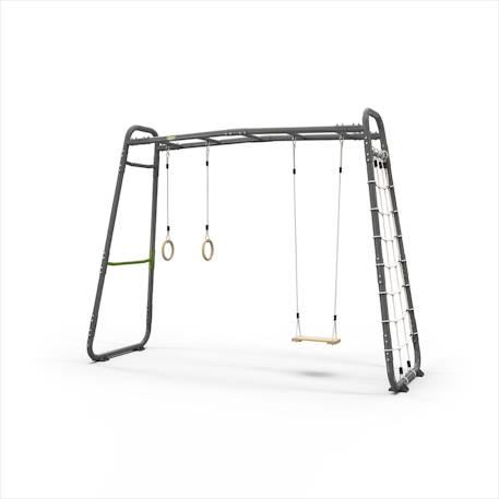 Structure de jeux sport barre de singe pour jardin 331cm Gris+Noir 1 - vertbaudet enfant 