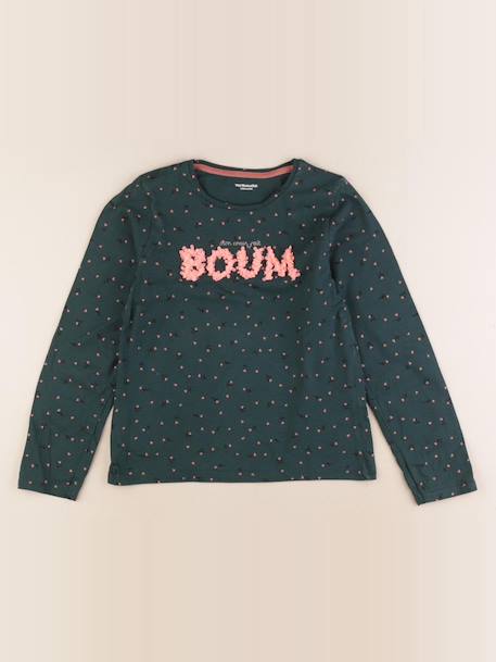 Tee-shirt - 8 ans Vert 1 - vertbaudet enfant 