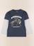 Tee-shirt - 10 ans Bleu, gris 1 - vertbaudet enfant 