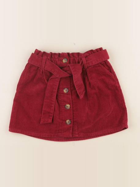 Jupe - 7 ans Rouge 1 - vertbaudet enfant 