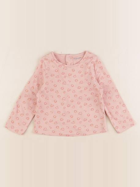 Tee-shirt - 9 mois Rose 1 - vertbaudet enfant 