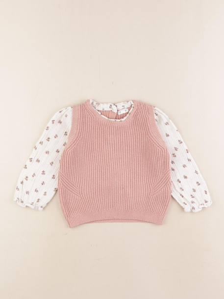 Pull - 24 mois Rose 1 - vertbaudet enfant 