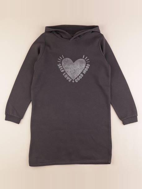 Robe - 12 ans Gris 1 - vertbaudet enfant 