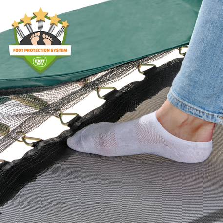 Trampoline allure premium ø305cm Noir+Vert 9 - vertbaudet enfant 