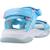 Sandales enfant fille en textile Bleu blpk+Violet lvpk 3 - vertbaudet enfant 