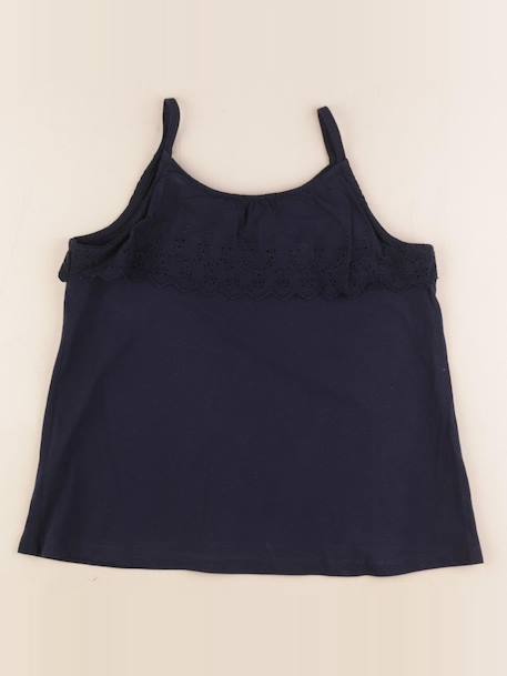 Débardeur coton - 12 ans Bleu 1 - vertbaudet enfant 