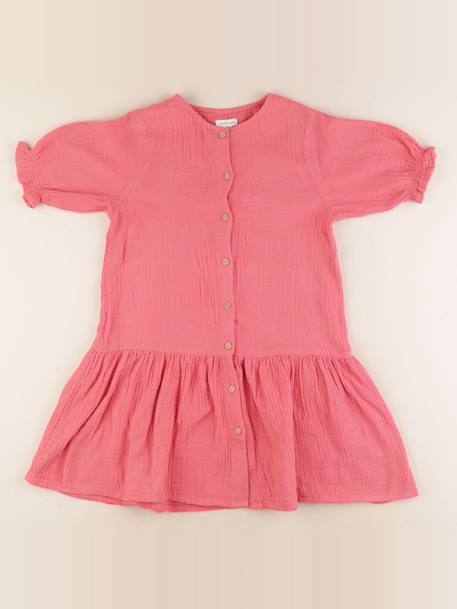 Robe - 9 ans Rose 1 - vertbaudet enfant 