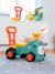 Porteur Tracteur avec barre d'aide à la marche ergonomique Rouge+Vert Claas+Vert vintage 15 - vertbaudet enfant 