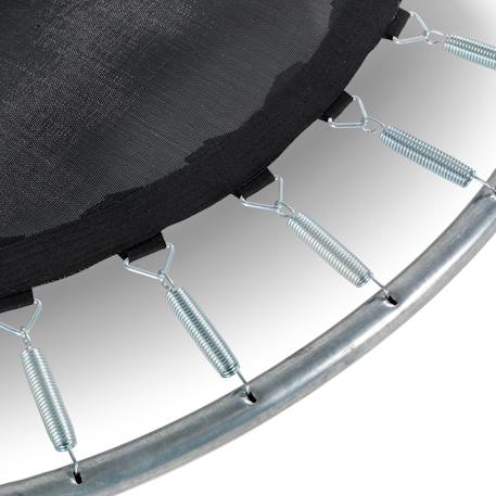 Trampoline enterré rond ø305cm avec filet de sécurité Noir+Rose+Vert 6 - vertbaudet enfant 