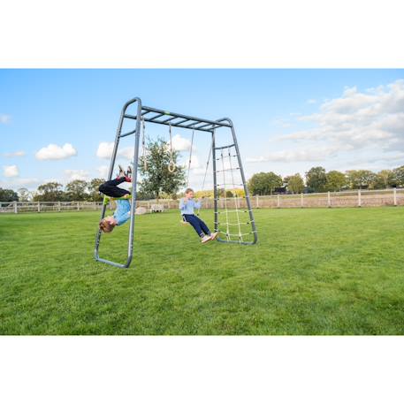 Structure de jeux sport barre de singe pour jardin 331cm Noir 3 - vertbaudet enfant 