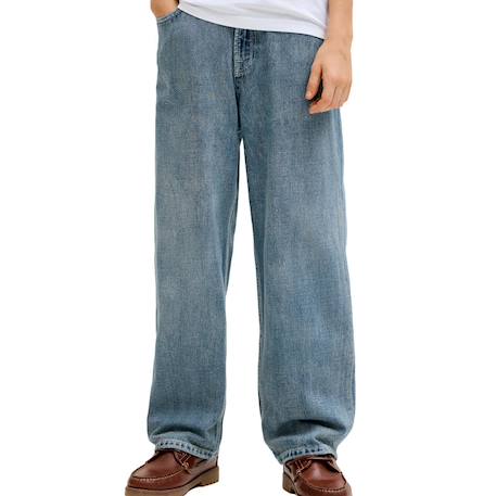 Jean loose garçon alex Bleu 1 - vertbaudet enfant 