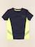 Tee-shirt  fluo - 6 ans Bleu, jaune 1 - vertbaudet enfant 
