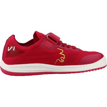 Basket fille modèle viper jr barefoot Rose fucsia 1 - vertbaudet enfant 
