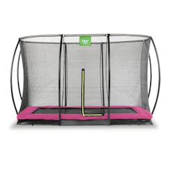 Jouet-Trampoline enterré rectangulaire 244x366cm avec filet