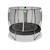 Trampoline allure premium ø305cm Noir+Vert 2 - vertbaudet enfant 