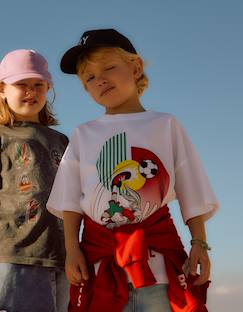 Garçon-T-shirt, polo, sous-pull-T-shirt en coton avec imprimé bugs bunny