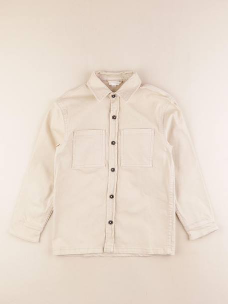 Veste imprimé au dos - 10 ans Marron 1 - vertbaudet enfant 