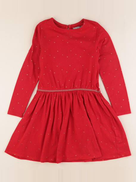 Robe - 7 ans Rouge 1 - vertbaudet enfant 