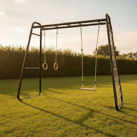 Structure de jeux sport barre de singe pour jardin 331cm Noir 1 - vertbaudet enfant 