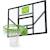 Panneau de basket avec cercle dunk et filet pour jardin Vert/noir 2 - vertbaudet enfant 