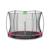 Trampoline enterré rond ø244cm avec filet de sécurité Noir+Rose+Vert 7 - vertbaudet enfant 