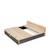 Bac à sable en bois pour jardin enfant 136x132cm Gris 2 - vertbaudet enfant 