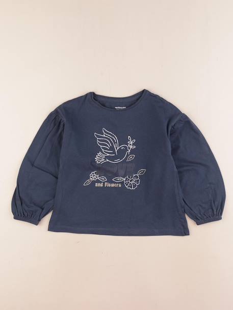 Tee-shirt - 5 ans Bleu 1 - vertbaudet enfant 
