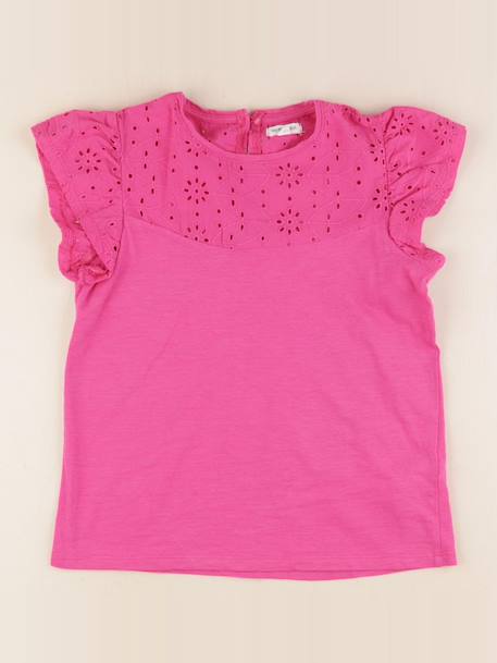 Tee-shirt - 10 ans Rose 1 - vertbaudet enfant 