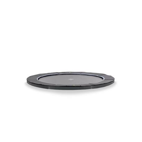 Trampoline enterré au ras du sol rond ø366cm avec filet Noir 3 - vertbaudet enfant 